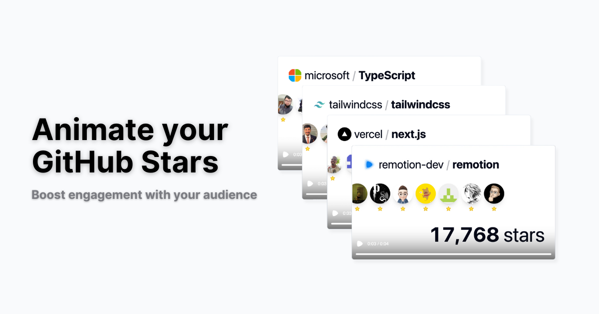 GitHub Stars Video